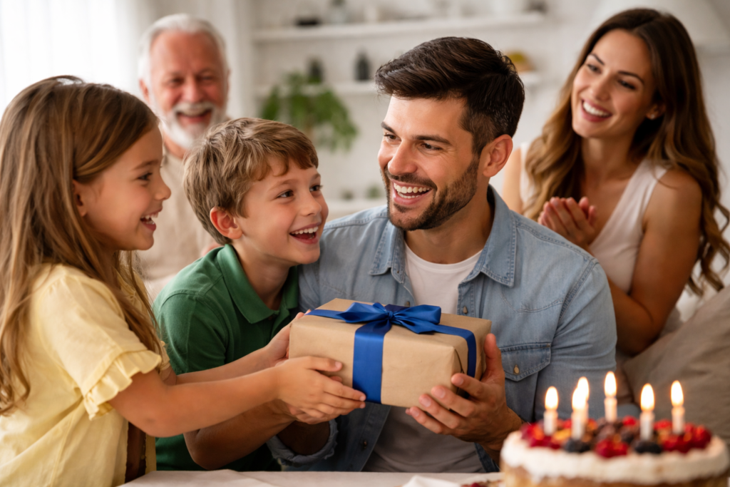 celebracion del dia del padre en familia