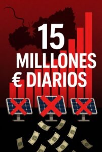 despilfarro primas renovables Menorca - 15 millones de euros diarios en primas por energía renovable no vertida