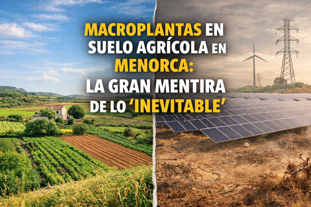 macroplantas suelo agrícola Menorca