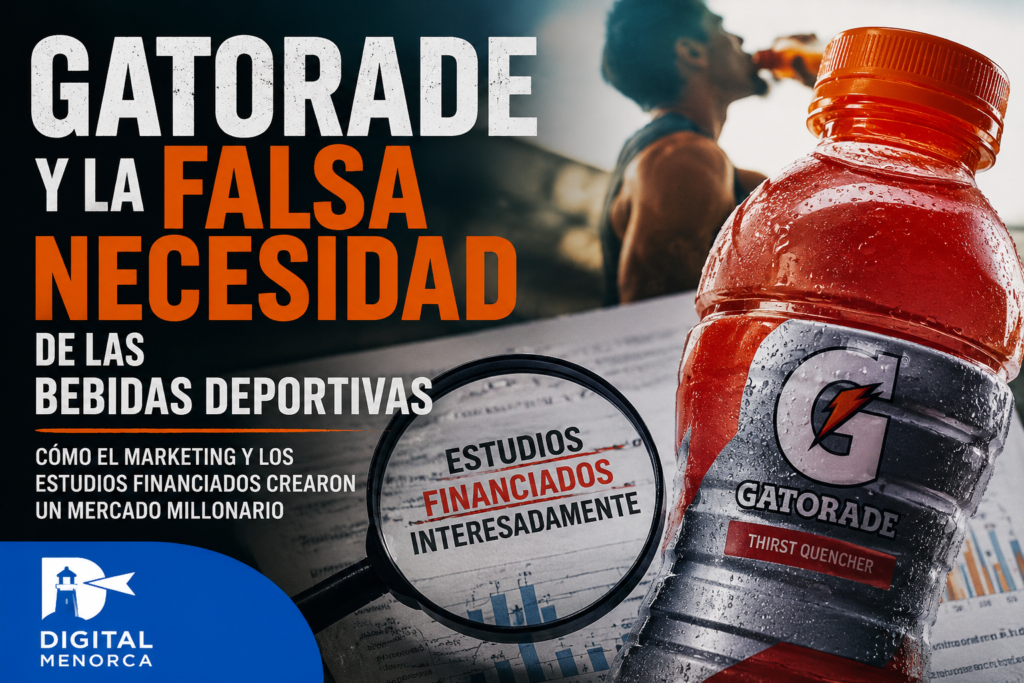 Gatorade y la falsa necesidad de las bebidas deportivas