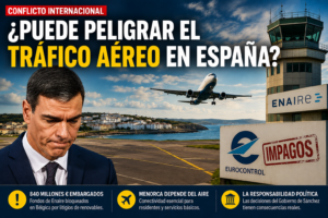 El conflicto entre España y Eurocontrol reabre el debate sobre el tráfico aéreo y cómo podría afectar a Menorca, una isla dependiente del avión.