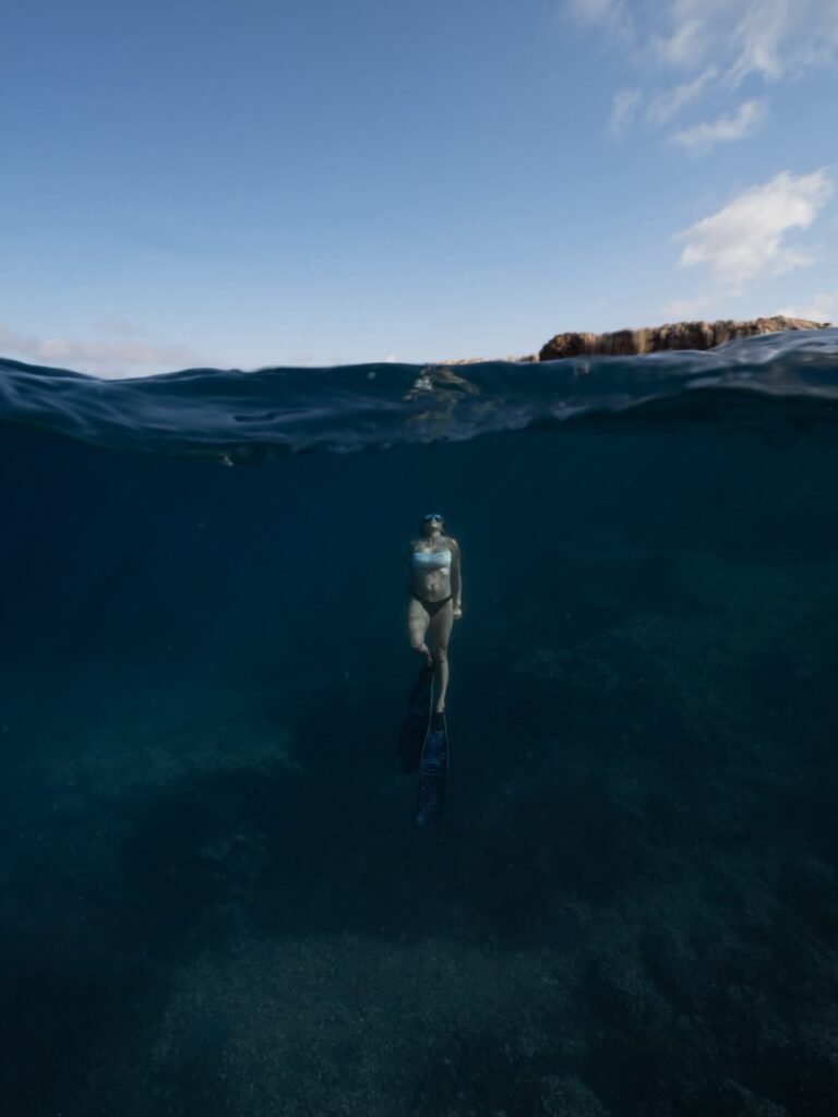 imagen de buceo en menorca