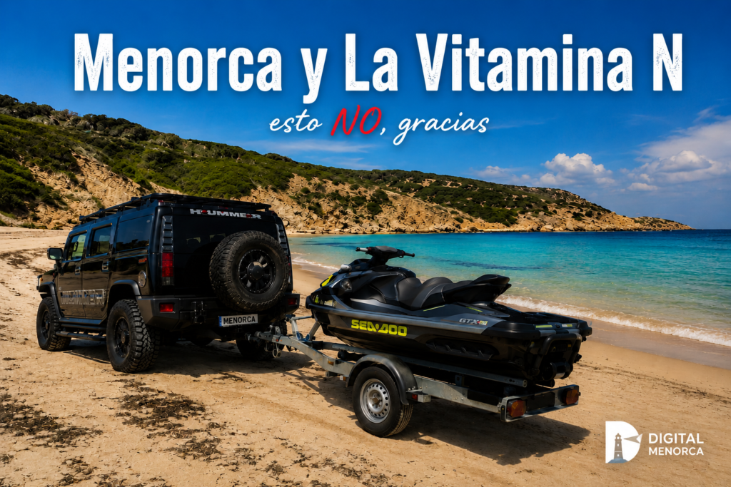 articulo critico con las motos de agua en calas naturales