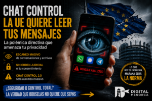 La UE vuelve a impulsar Chat Control, una medida que reabre el debate sobre la privacidad, el cifrado y la vigilancia masiva de millones de europeos.