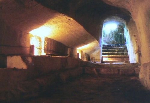 Galería interior del Castillo de San Felipe de Menorca