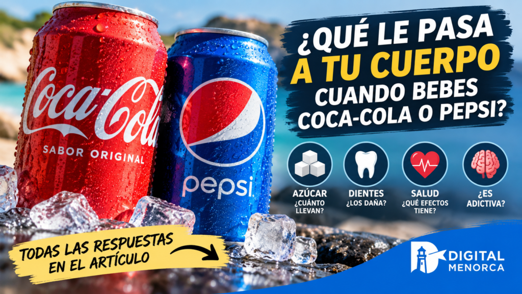 Descubre qué efectos tienen Coca-Cola, Pepsi y otros refrescos de cola sobre el cuerpo y los dientes.
