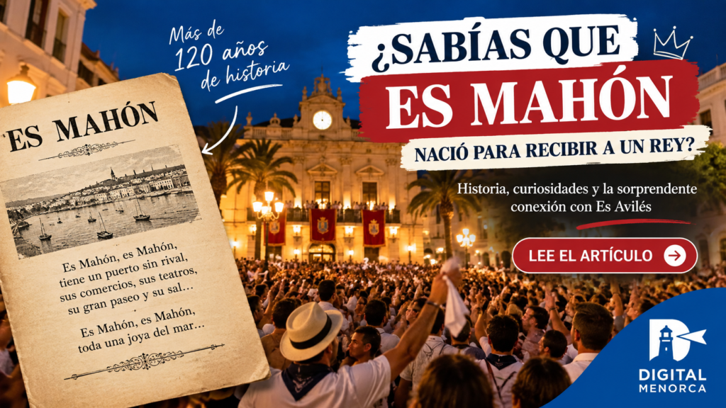 Descubre el curioso origen de «Es Mahón», la canción que nació en 1904 y se convirtió en símbolo de las fiestas de Maó.