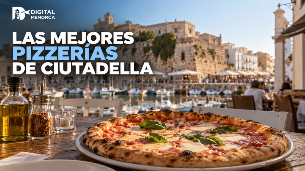 Seleccionamos las 5 mejores pizzerías de Ciutadella en 2026 valorando calidad, servicio, ambiente, ubicación y precio, con opciones para cenar, take away y domicilio.